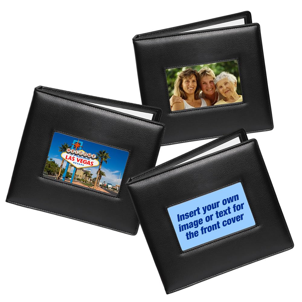 Talking Products, Deluxe Aufnehmbar MP3 Fotoalbum, Sprachaufzeichnung mit über 2 Stunden Gesamt Aufnahmezeit, 30 Seiten. Ideales Erinnerungsbuch und Begrüßungsbuch zur Annahme. Schwarz