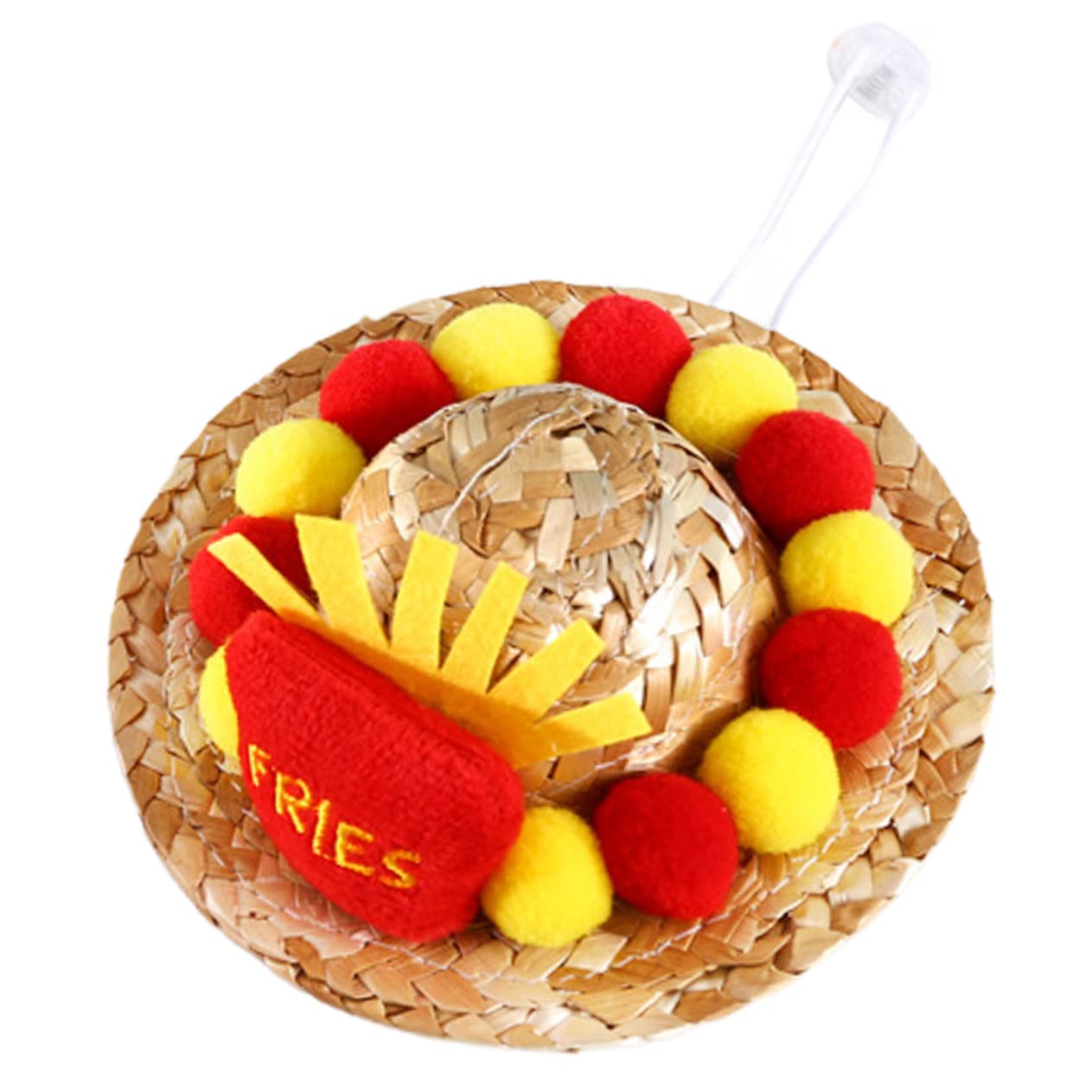 DOITOOL 3piezas Sombrero De Ajustable para Perro y Gato Sombrero Verano para Mascotas Accesorio Divertido para Fiestas y Eventos Al Aire