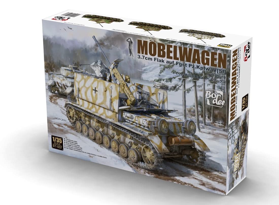 Border MODEL Model czołgu Möbelwagen 3,7 cm Flak Auf Fgst. Pz.kpfw. Iv (SF)