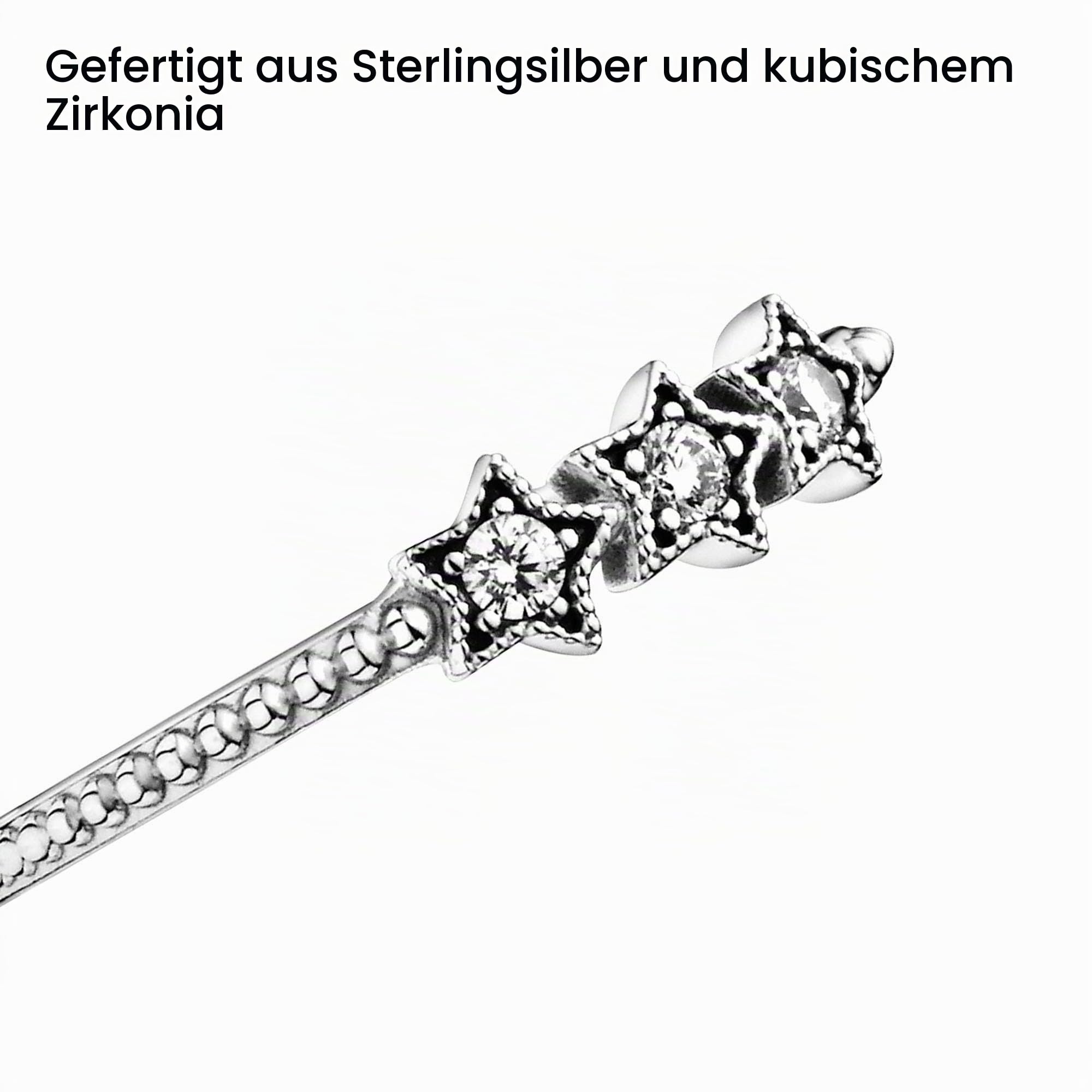 Pandora Passions Ring Sterne, Sterlingsilber, mit klarem Cubic Zirkonia