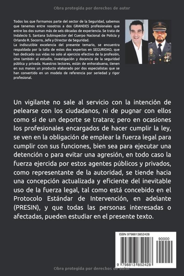 Miniatura 2 de PAUTAS DE ACTUACIÓN EN LA DETENCIÓN Aspectos Jurídicos en el Desarrollo de las Funciones del Personal de Seguridad. (VIGILANCIA Y PROTECCION EN