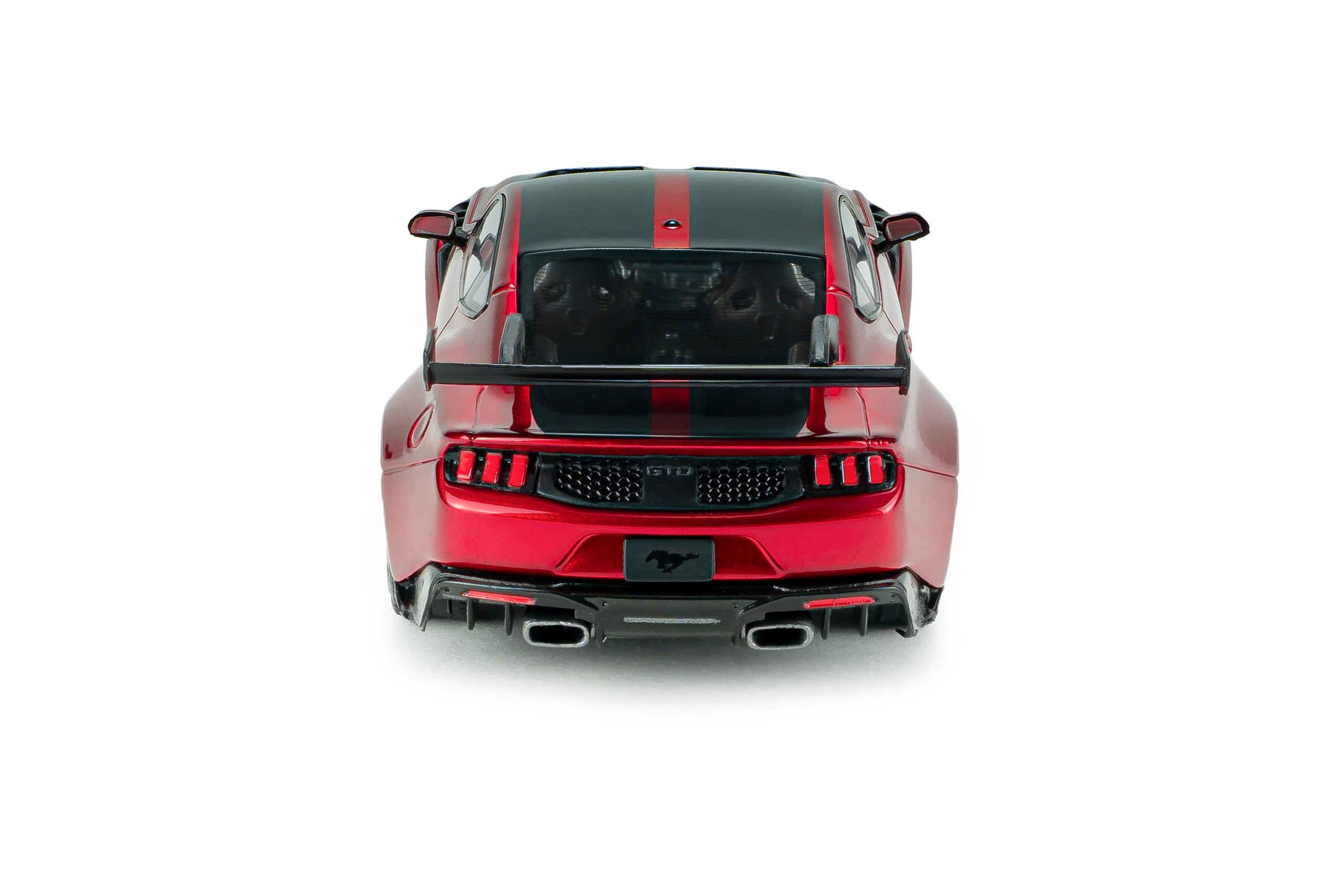 Solido Ford Mustang GTD Molten Magenta 2025 - Modellino auto modellino Tri-Coat metallizzato, modellino in miniatura ricca di dettagli, rosso, scala 1:43