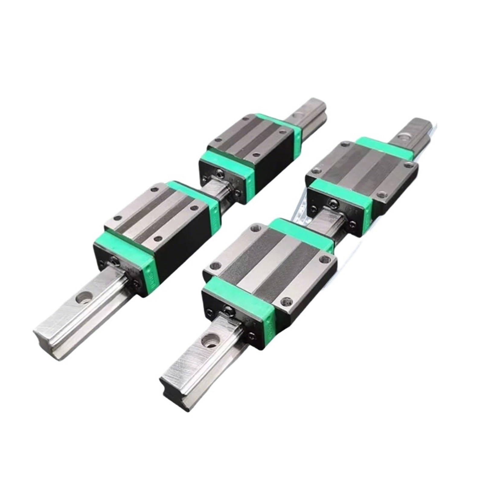 Linearführung, 10 Stück Linearführungen HG15 Vierkantführungsschiene HG15CA Schieber für DIY(HG15-0.1M)