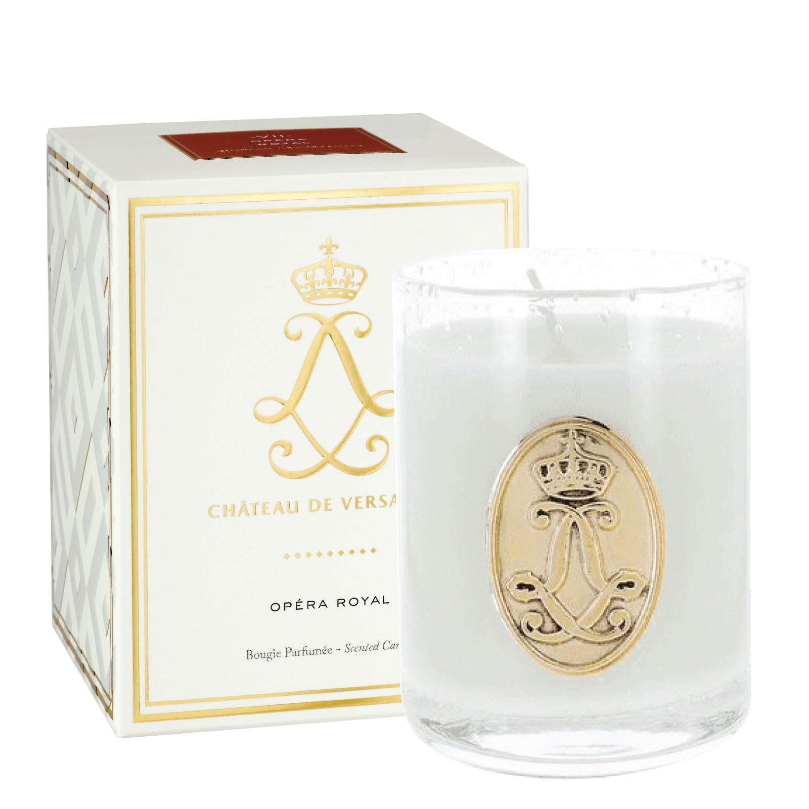 Château de Versailles - French-Made Scented Candle Jar - Opera Royal - Made in France, 100 Grams, +/-25-Hour Burn Time - ‎3.15 x 3.15 x 3.85 inches