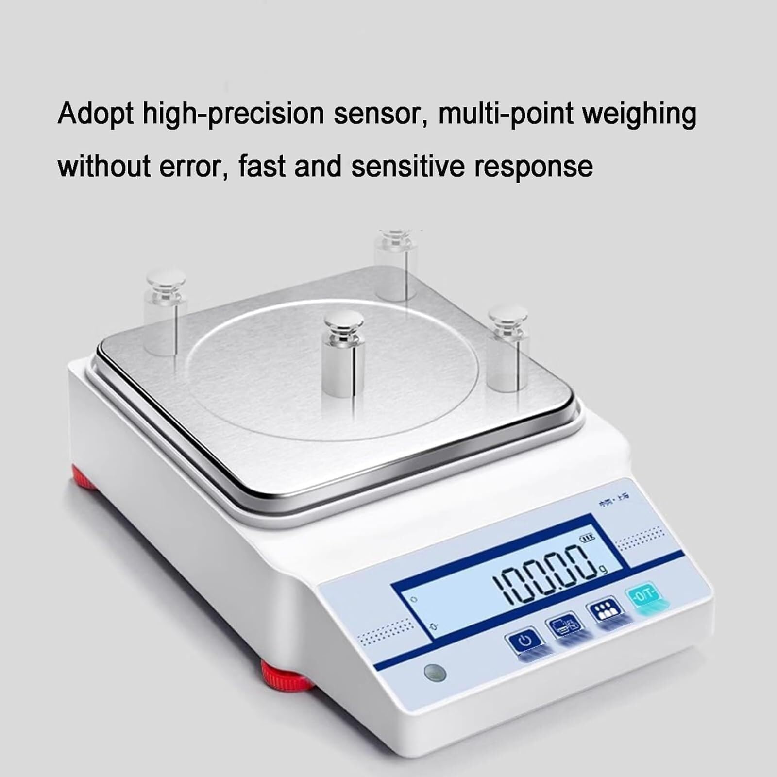 Balanza Hidrostática, Balanza de Densidad de Laboratorio con Plato de Pesaje de Acero Inoxidable, Capacidad de 5kg/10kg/15kg - Interfaz RS-232 para Medición de Densidad de Sólidos y Graveda 15kg/0.1g