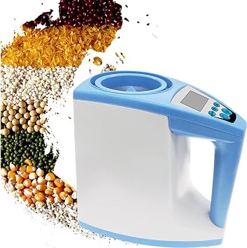 HENGMA Portable Moisture Tester,Smart Grain Moisture Meter Grain Moisture Tester for 16 Grains Coffee Been Rice Wheat Millet Soybean Maize Corn Sorghum