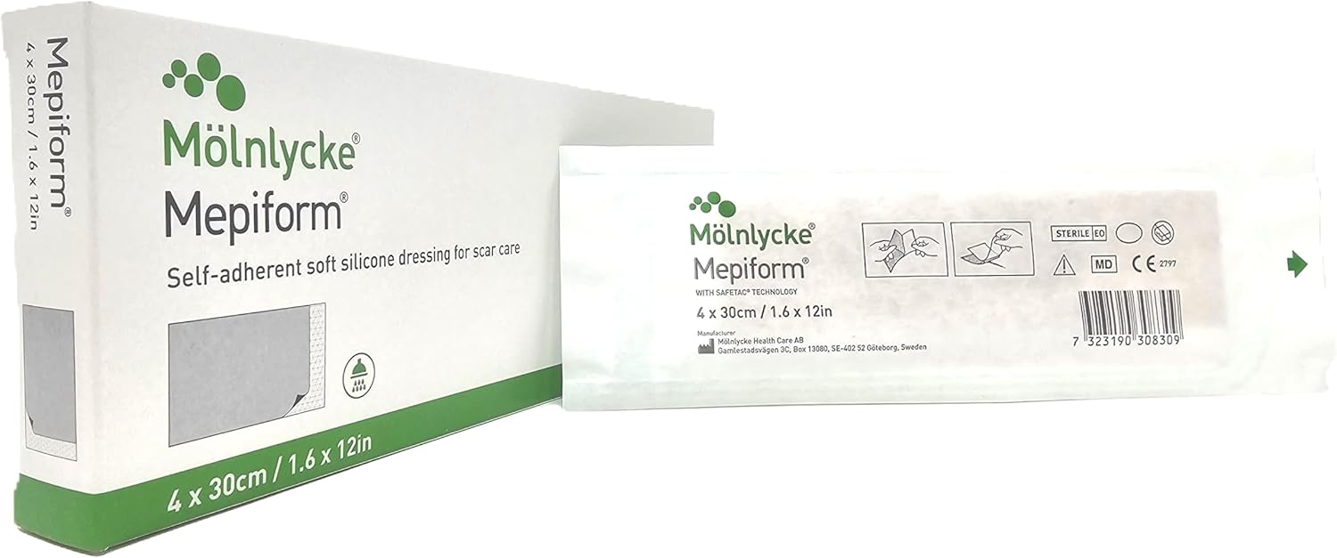 Mepiform Dressing 1.6X12 5/Bx