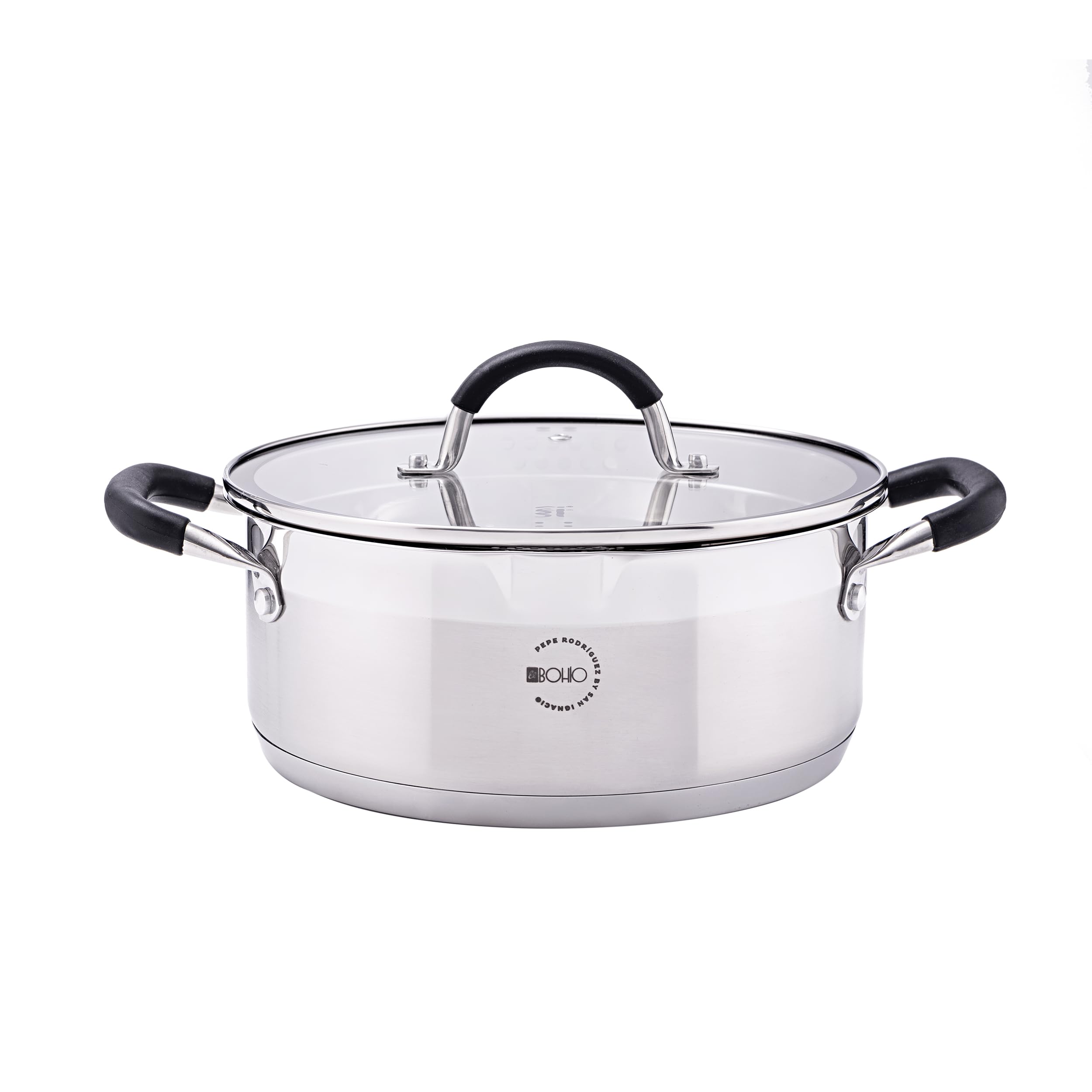 Casserole induction 4.35L en acier inoxydable de qualité supérieure LE BOHIO