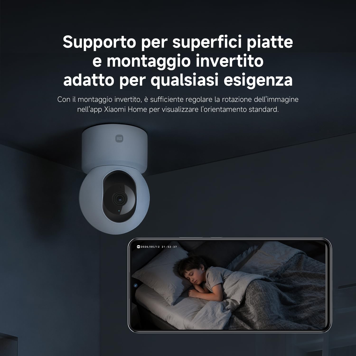 XIAOMI C201 Telecamera WiFi Interno 1080P — immagine 13 di 16