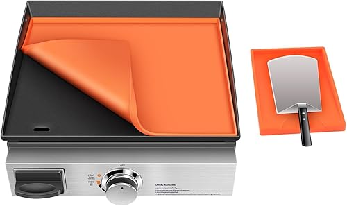 Tapete de silicona con espátula para Blackstone de 17 pulgadas, de grado alimenticio, protector de silicona de grado alimenticio, tapete protector disponible en Yaxa Costa Rica
