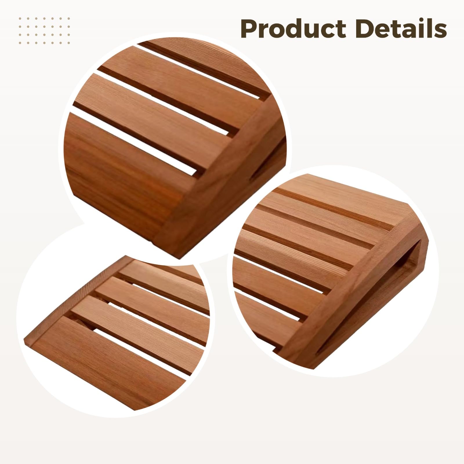 Sauna Kopfstütze, 38 x 31 x 7 cm aus Kiefernholz, ergonomisch gebogene Nackenstütze, 15 x 12,2 x 2,8 Zoll, hitze und feuchtigkeitsbeständig, für entspannte Saunagänge