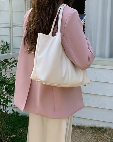 Miniatura 4 de Tote Bag for Women Shoulder Purse Hobo Bags Soft PU Tote Shoulder Bag Fashion Large Clutch Satchel Top Handle Handbag Purses