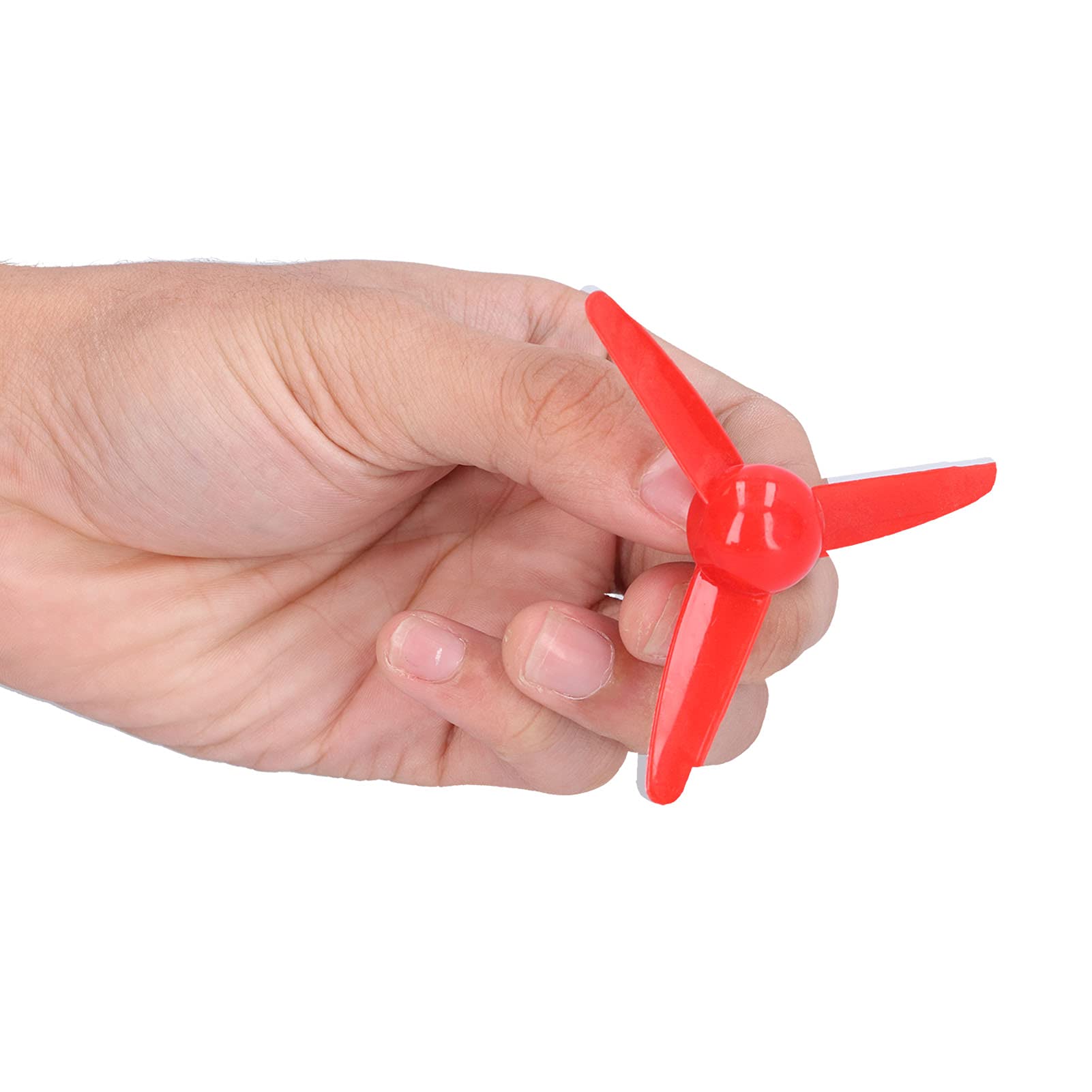 10 Hélices 3 Pales ABS - Pour Bateau RC/avion - Arbre 2mm (Vert)