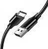 Ugreen USB-A & USB-C Şarj ve Data Kablosu, 2 Metre, Siyah