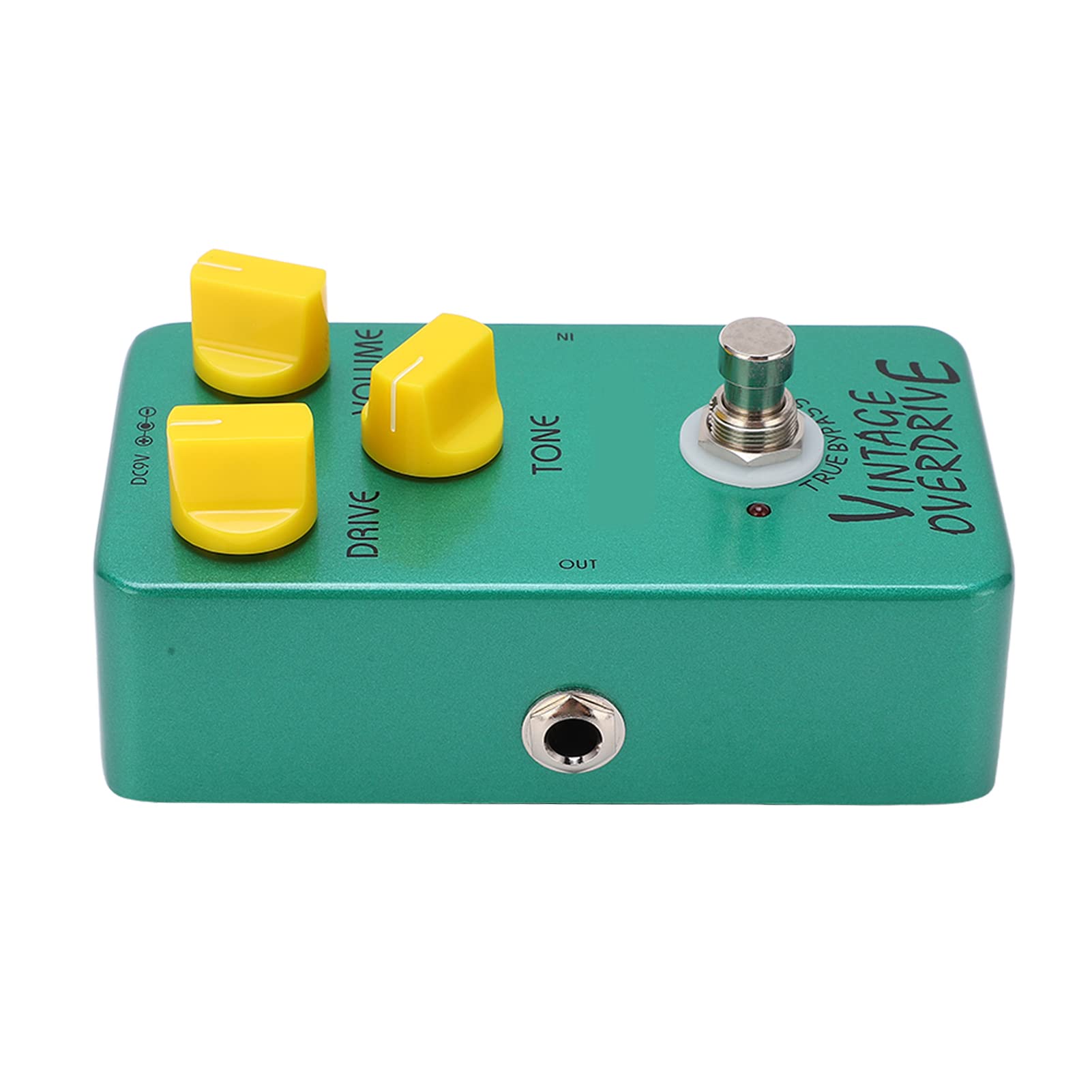 Vintage Overdrive Vintage Overdrive Pedal Overdrive Effect Pedal Pedal Electric Guitar Pedal Classic Tube Screamer Effects Pedal True Bypass for Electric Guitar JF‑01 - Image 3