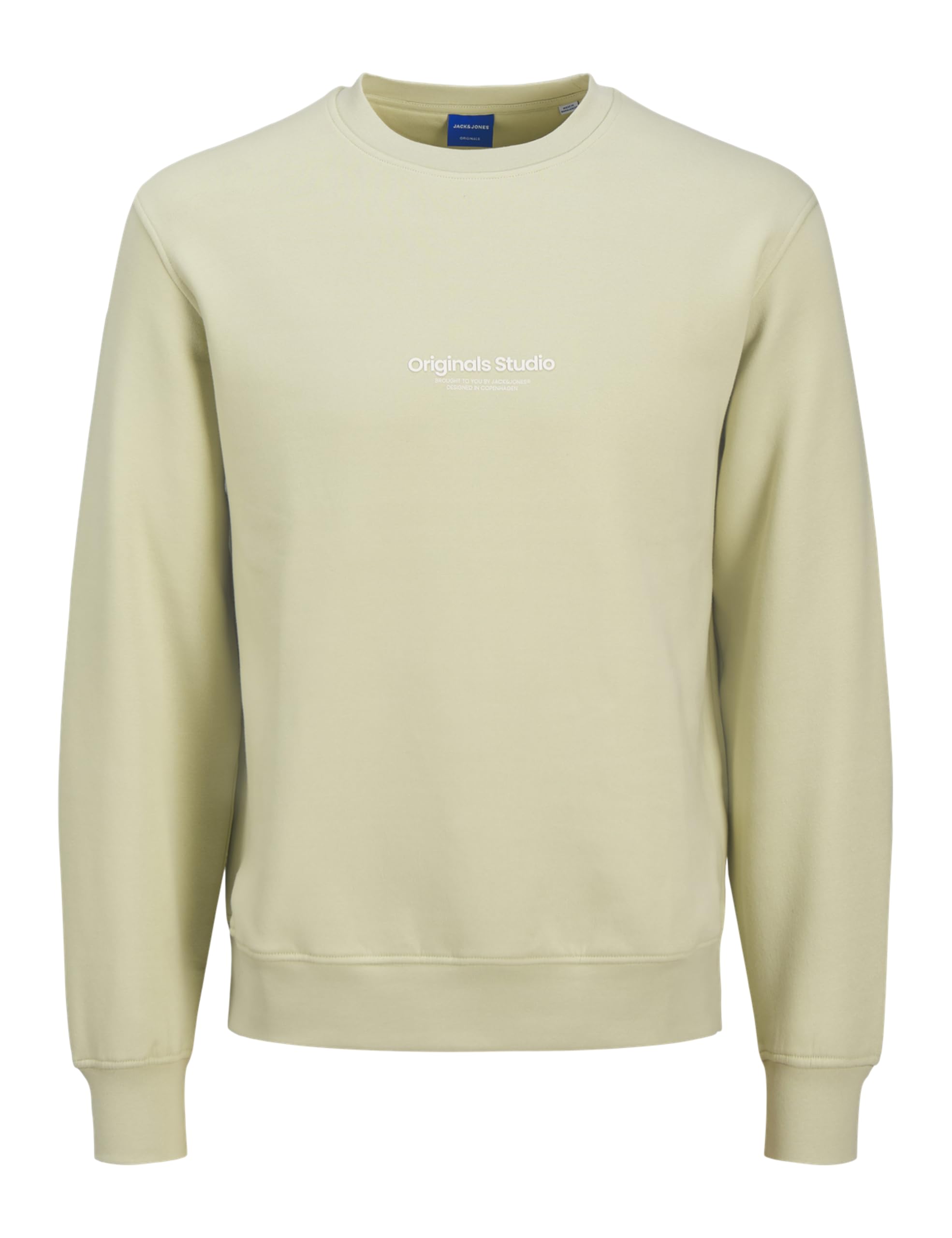 JACK & JONES Jorvesterbro Sweat Crew Neck Bn Mni, Celadon Tint, 122
