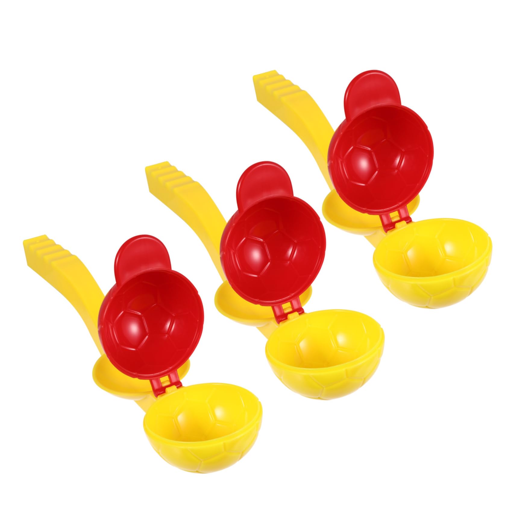 Abaodam 3pcs Snowball Fight Toy Snowball Maker Tool Snow Toys Snowball Thrower Snow Throwing Toy Snow Thrower Toy Snowball Scooper Snow Game Tool Winter Outdoor Toys Snowball Scoop Maker