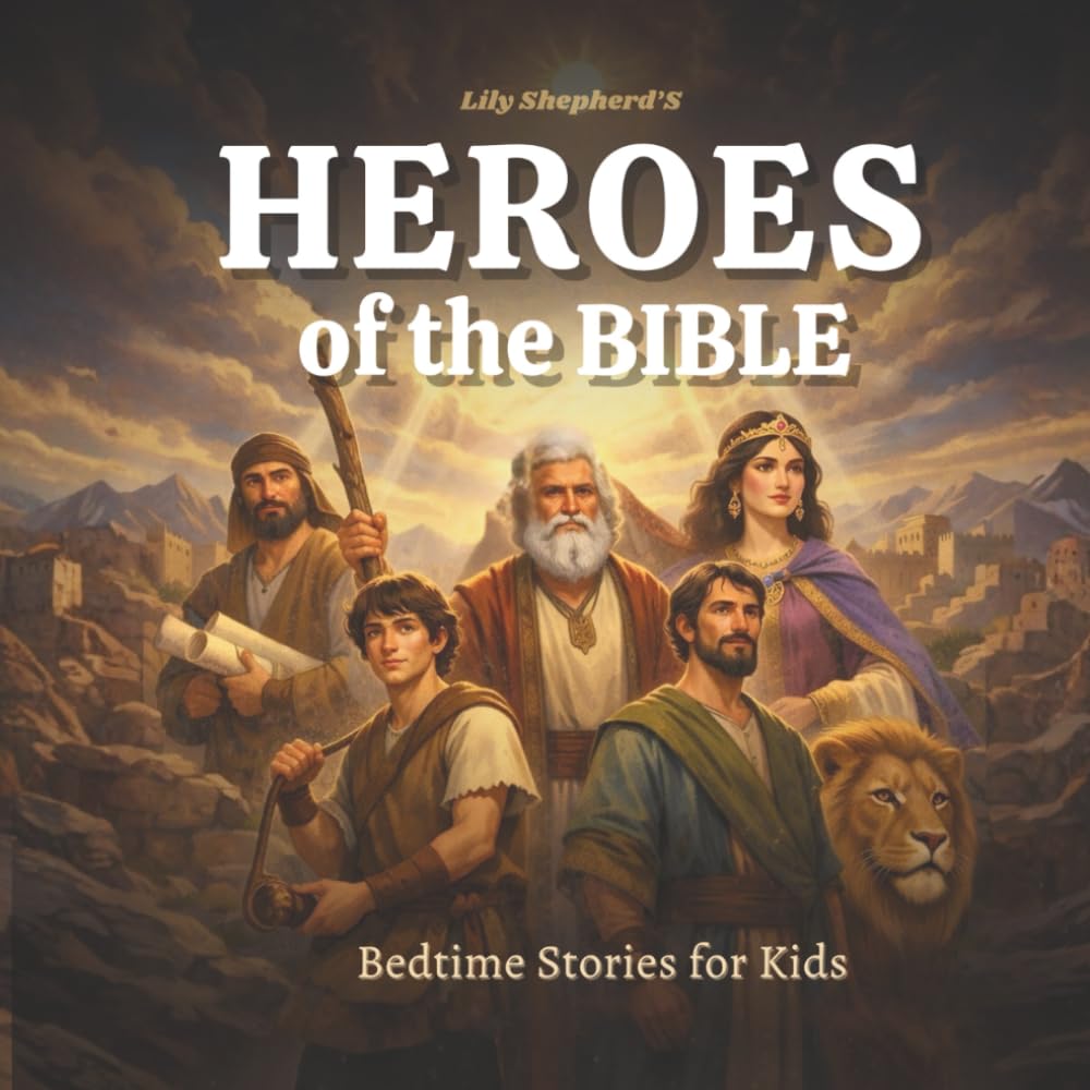 Heroes of the Bible: Faith Filled Bedtime Stories That Build Courage, Character, and Trust in God (Ages 4-9)