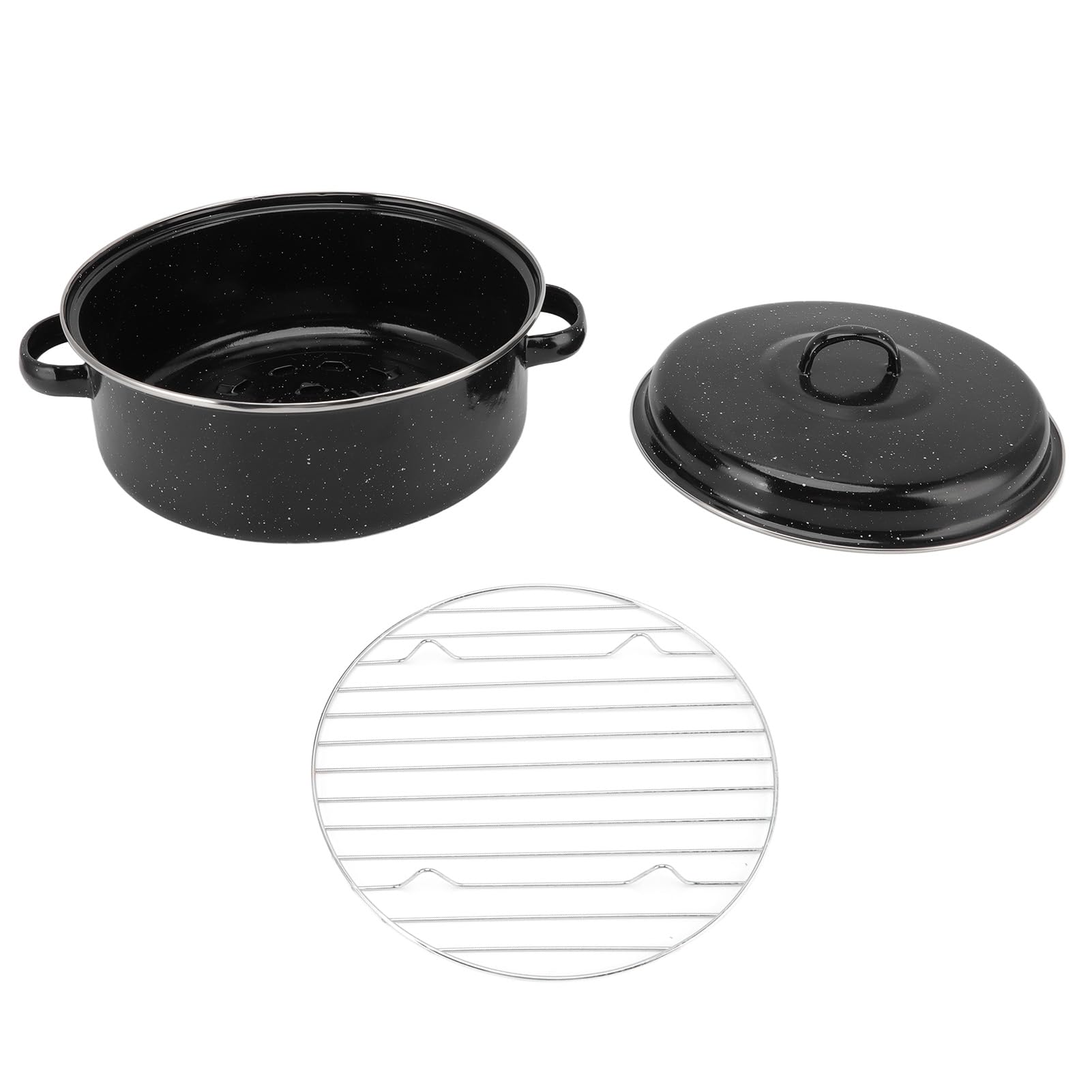 Bandeja para asar batatas y castañas al horno con calor uniforme