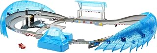 Mattel Disney Pixar Cars Ultimate Florida Speedway Track Set with Lightning McQueen Car and Motorized Booster, 5 Feet Long, Toy Gift for Kids