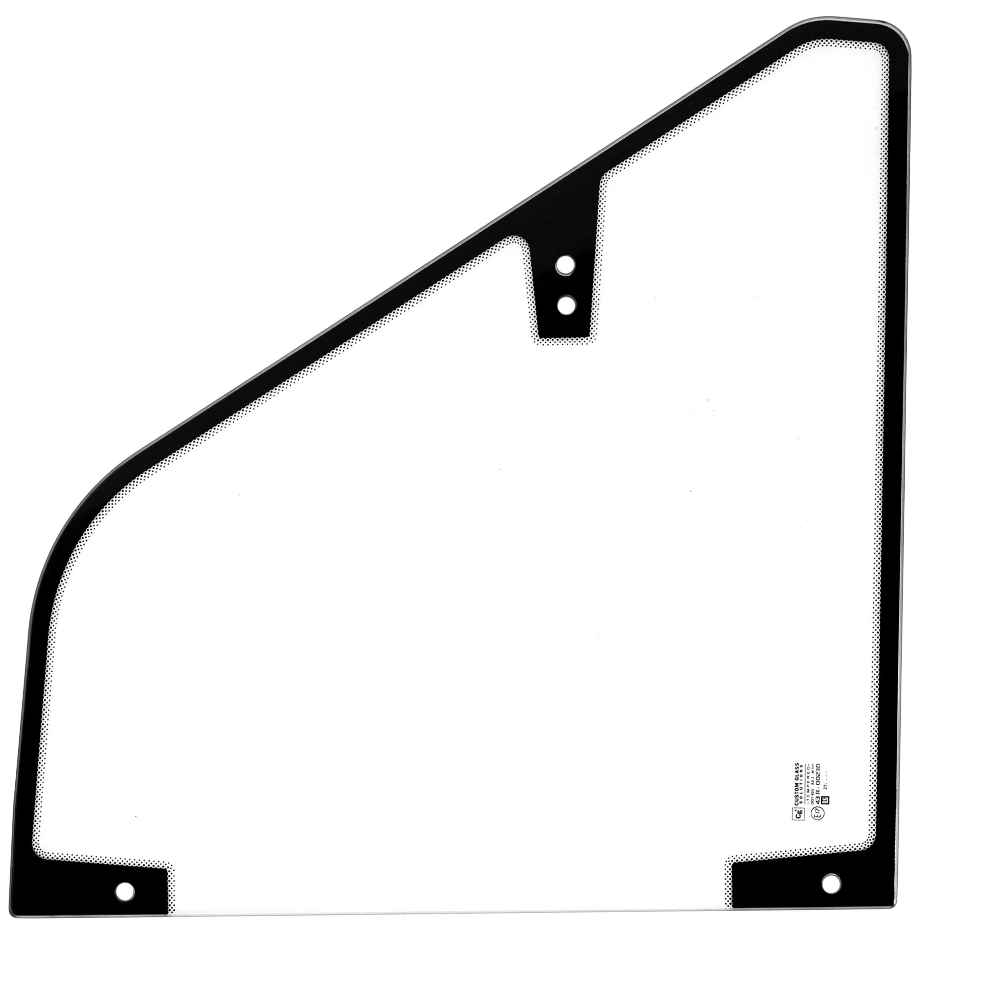 Amazon.com: Polaris 2207589 Front Right Glass Kit : Automotive