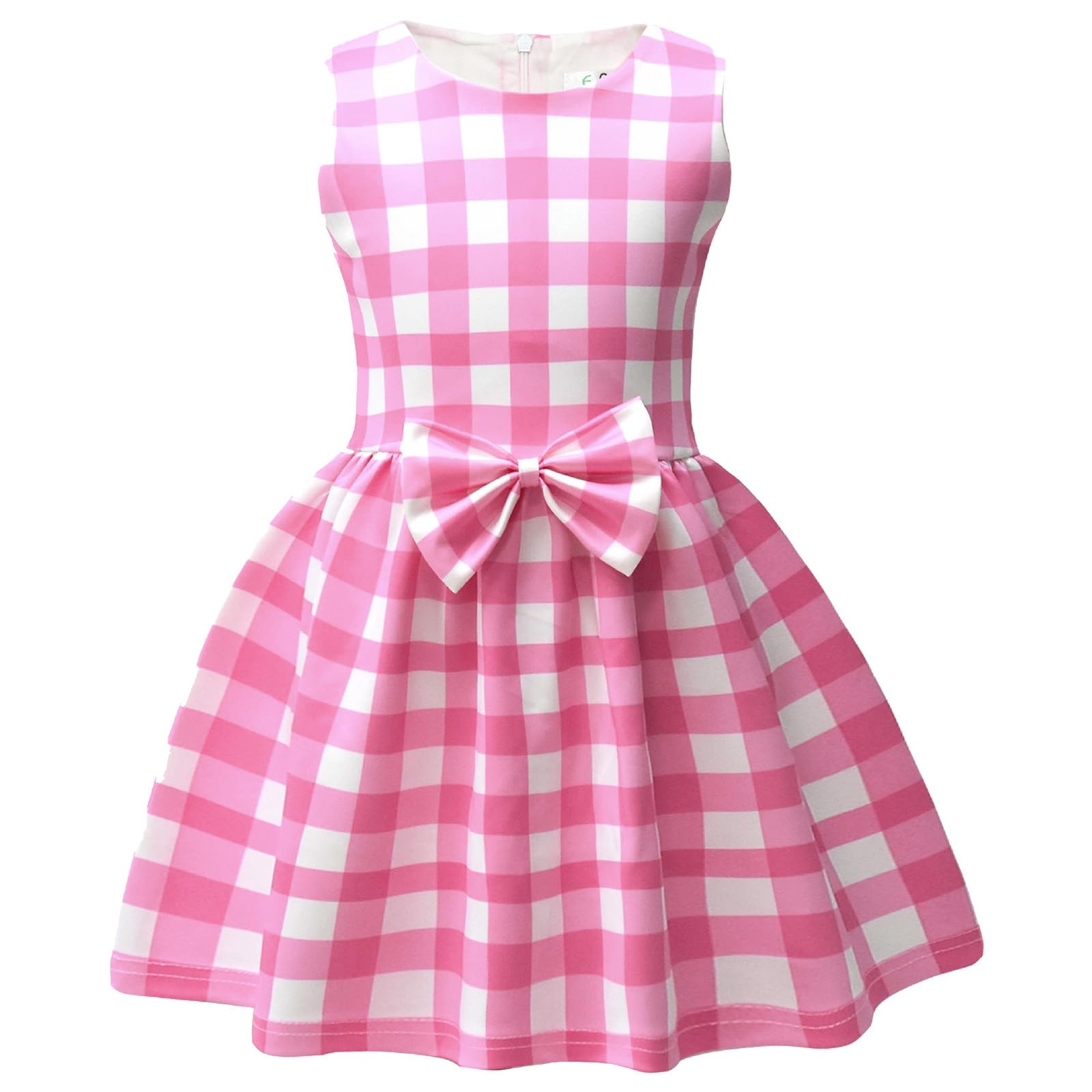 GMEDJVE – Robe Rose Cowgirl Pour Filles – Costume Cosplay Héros Film – Débardeur, Pantalon, Écharpe, Boucle – Anniversaire/Scène 3-12 Ans