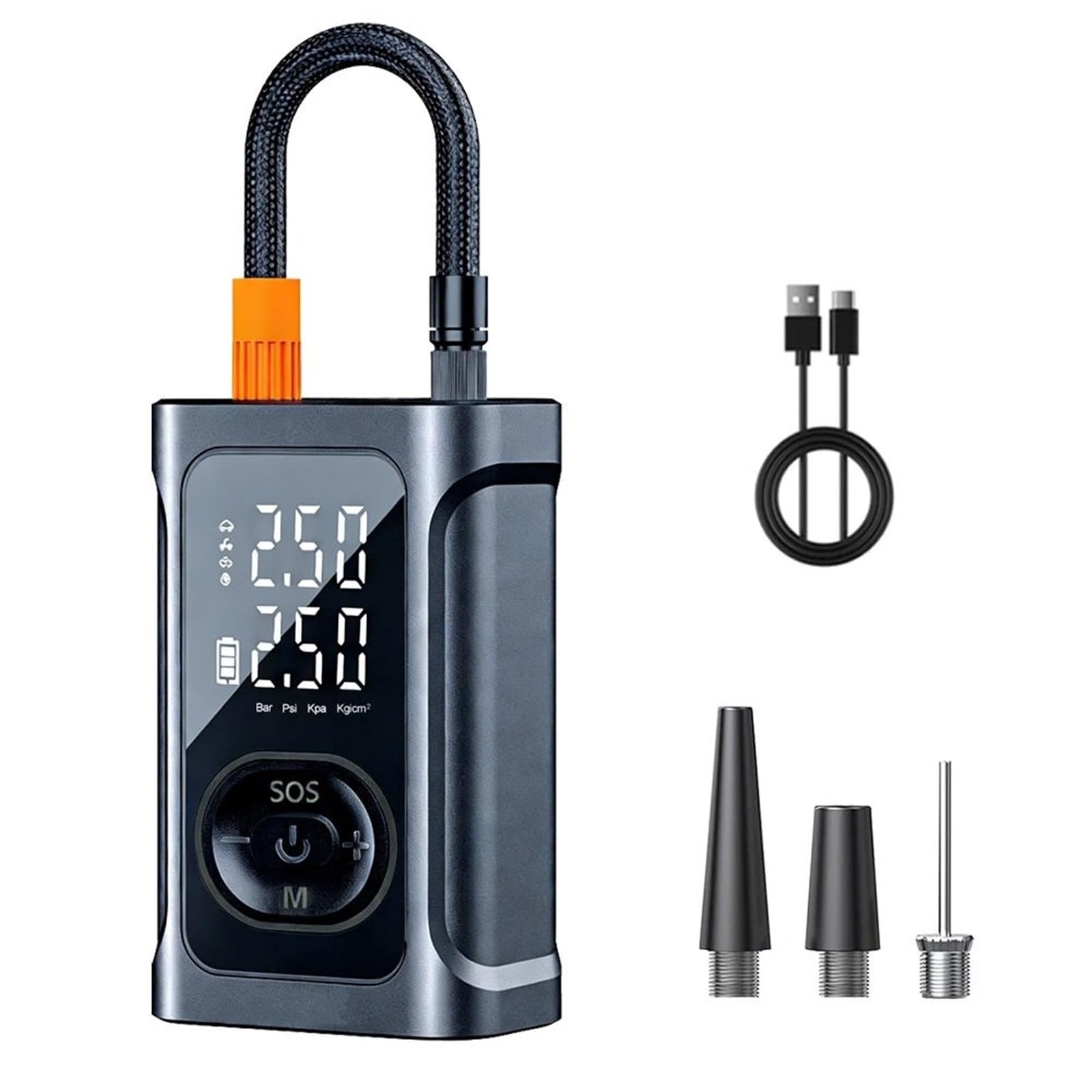 Compresseur portatif de gonfleur de Pneu