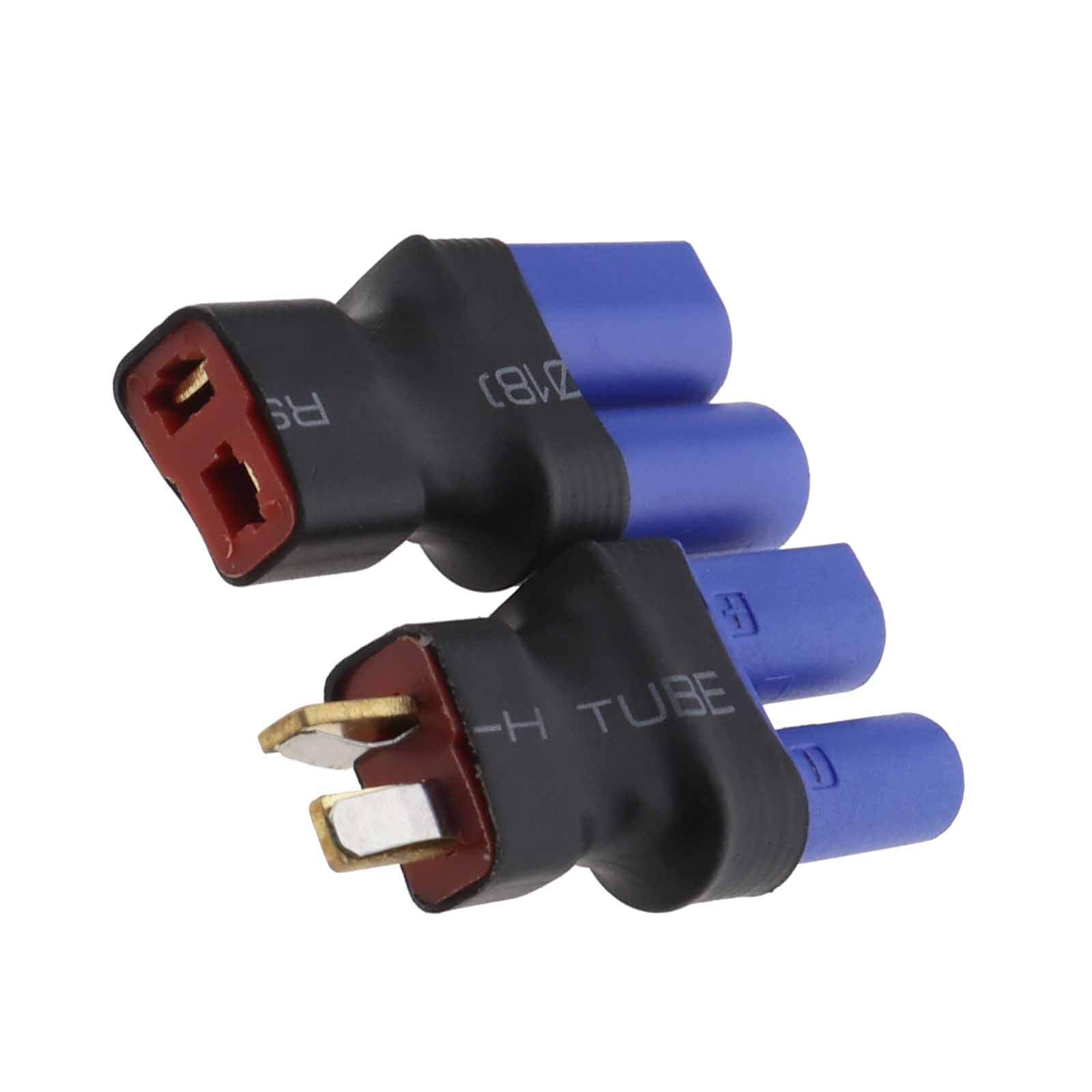 YINETTECH EC5 Auf T-Stecker Adapter – 4 Stück, Für RC Modellbau, UAV, Auto, Flugzeug