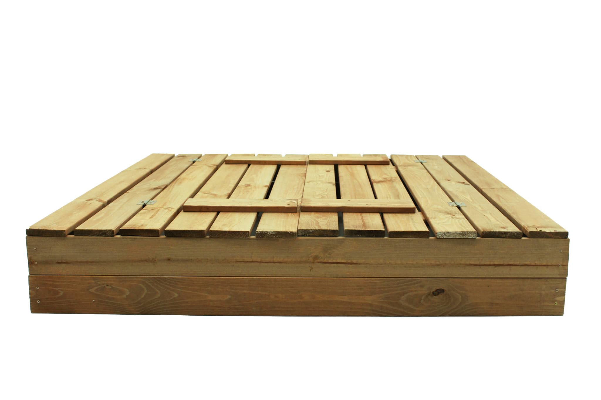 Sandkasten, Sandkasten Inklusive Bodentuch und Abdeckplane, Kindersandkasten,Sandkiste mit Bank, Holz, Imprägniert, Sitzbank,Mit klappbaren Bänken 120x120x20 cm
