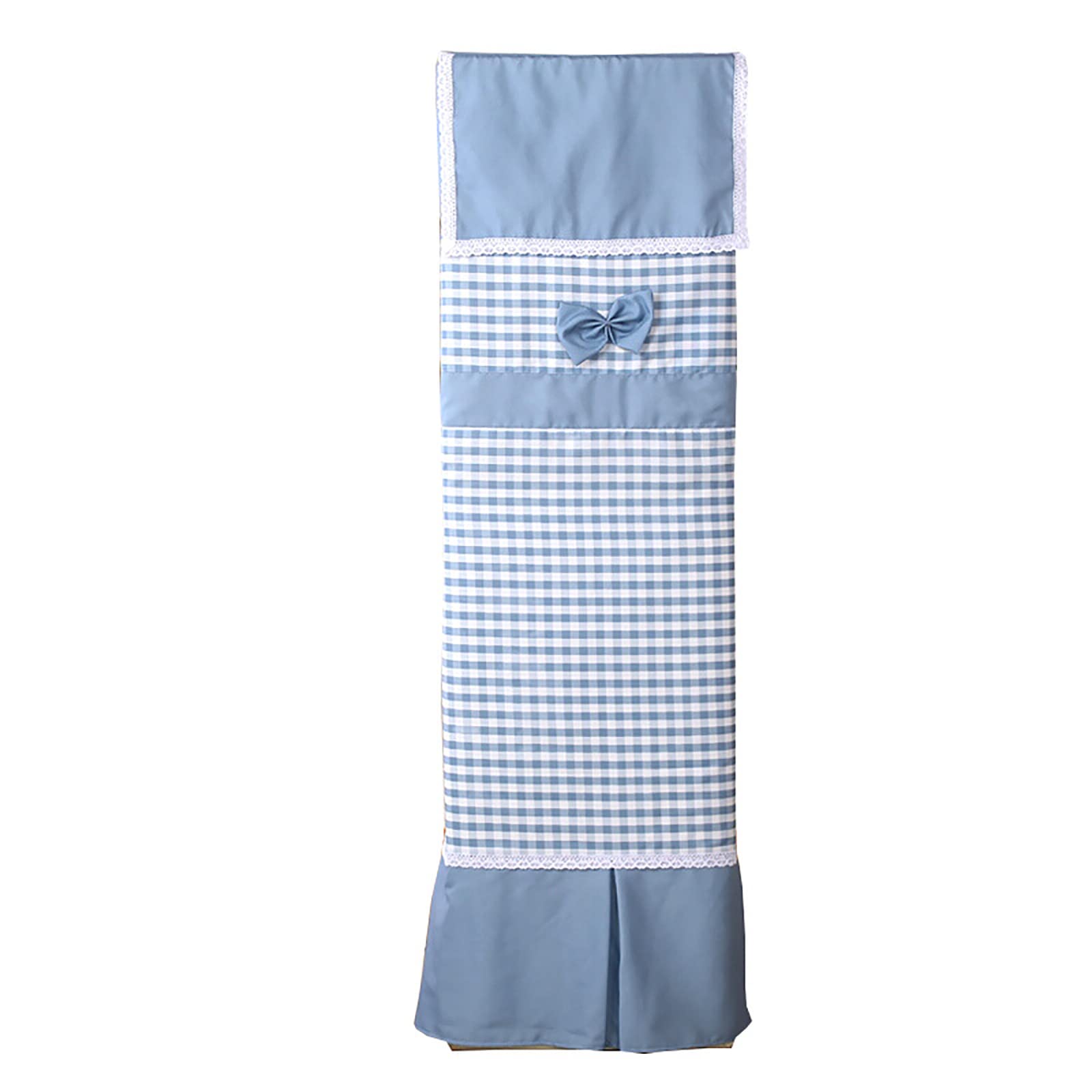 Housse climatiseur intérieur bleu S protection intégrale textile