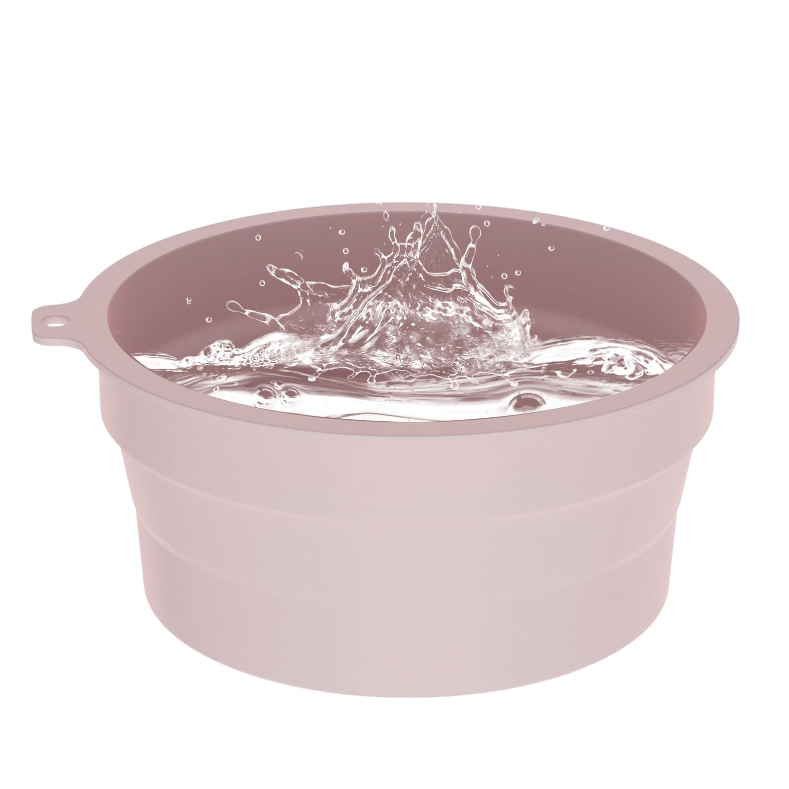 Silicona Towl para cara, cuenca de lavado de silicona, tazón de baño facial de hielo plegable, recipiente facial para hielo, cuenca de lavado facial de enfriamiento rápido portátil para la piel