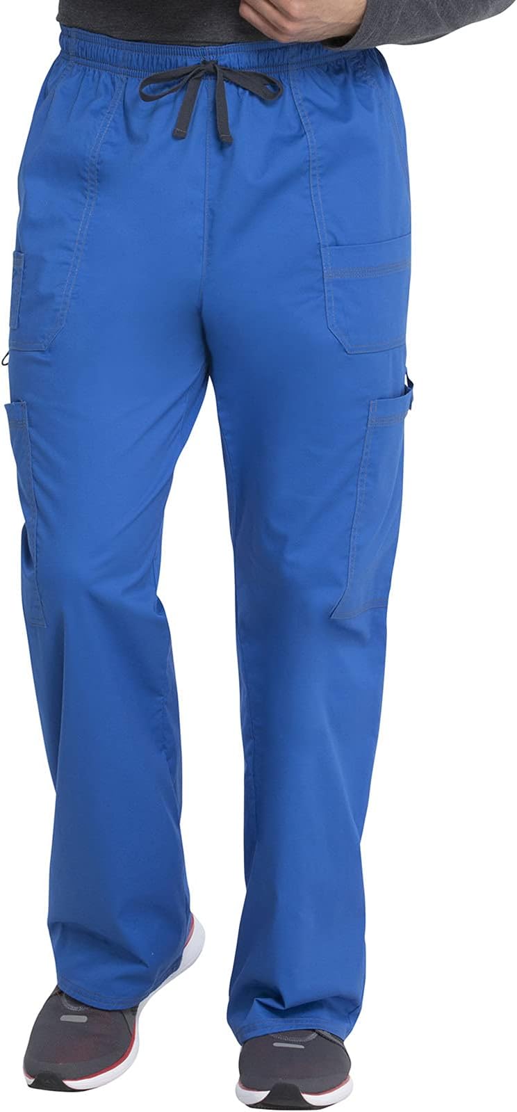 Dickies Men's Drawstring Cargo Scrubs Pant Medical