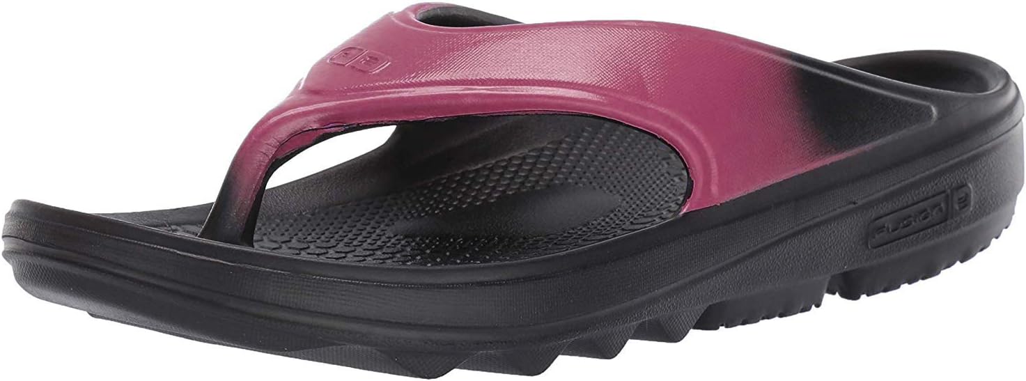 Spenco Women's Fusion 2 Fade Flip-Flop, magenta, 10 Medium US