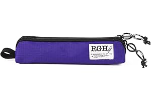 Rough Enough Small Slim Pencil Case Pouch for Kids & Girls - Purple