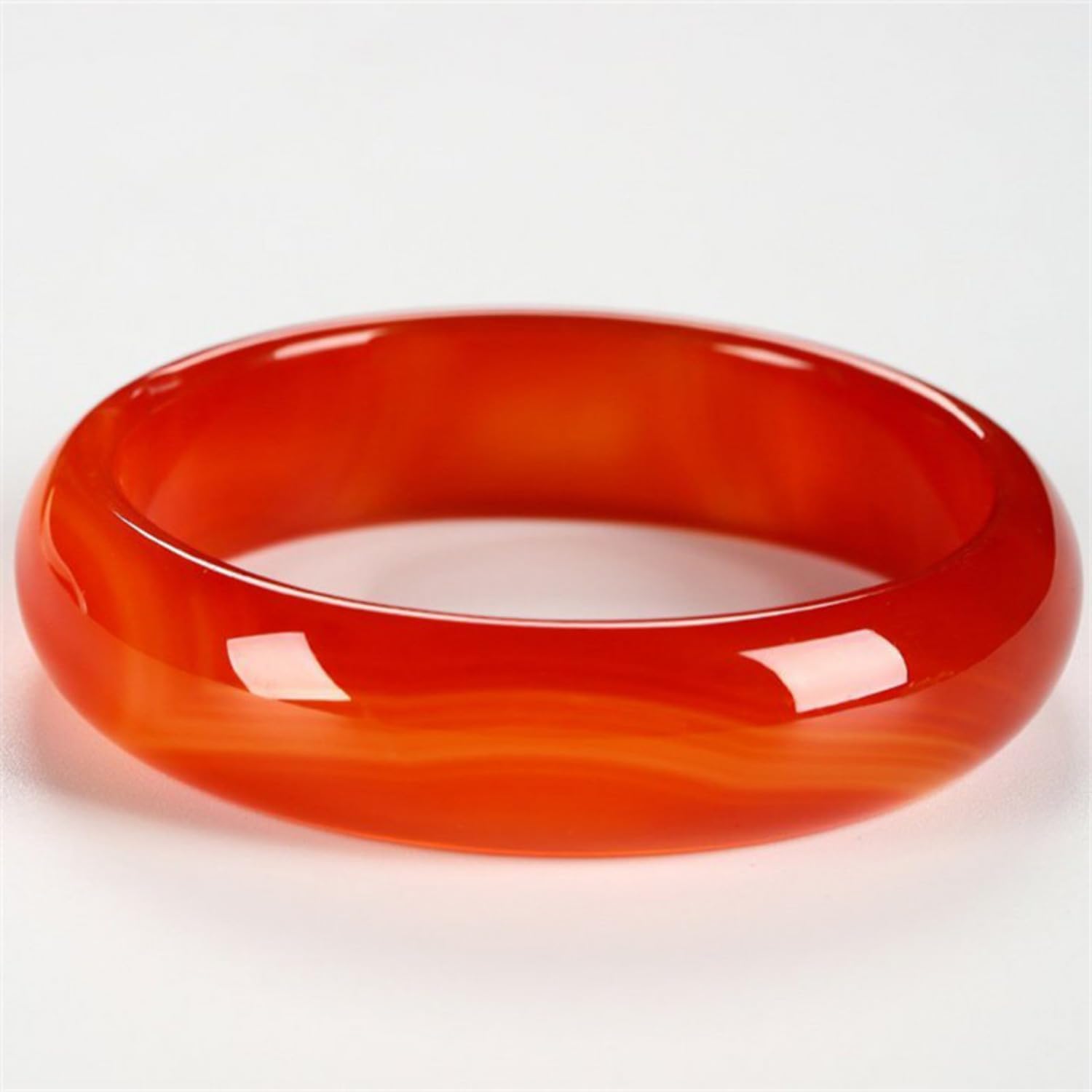 Gemstone Bangle,Red Agate Bracelet for Women Natural Color Gemstone Bracelet,Gift for Bride on Wedding