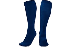 Navy Compression Socks: Youth Baseball Champions