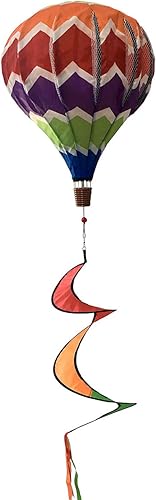 Briarwood Lane - Globo de aire caliente multicolor de lujo para uso diario 54 pulgadas de largo