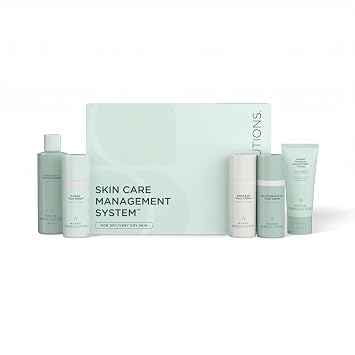 Marini SkinSolutions Skin Care Management System, Dry to Very Dry Skin with Physical Protectant Tinted SPF 45 - Cruelty Free - Made in The USA