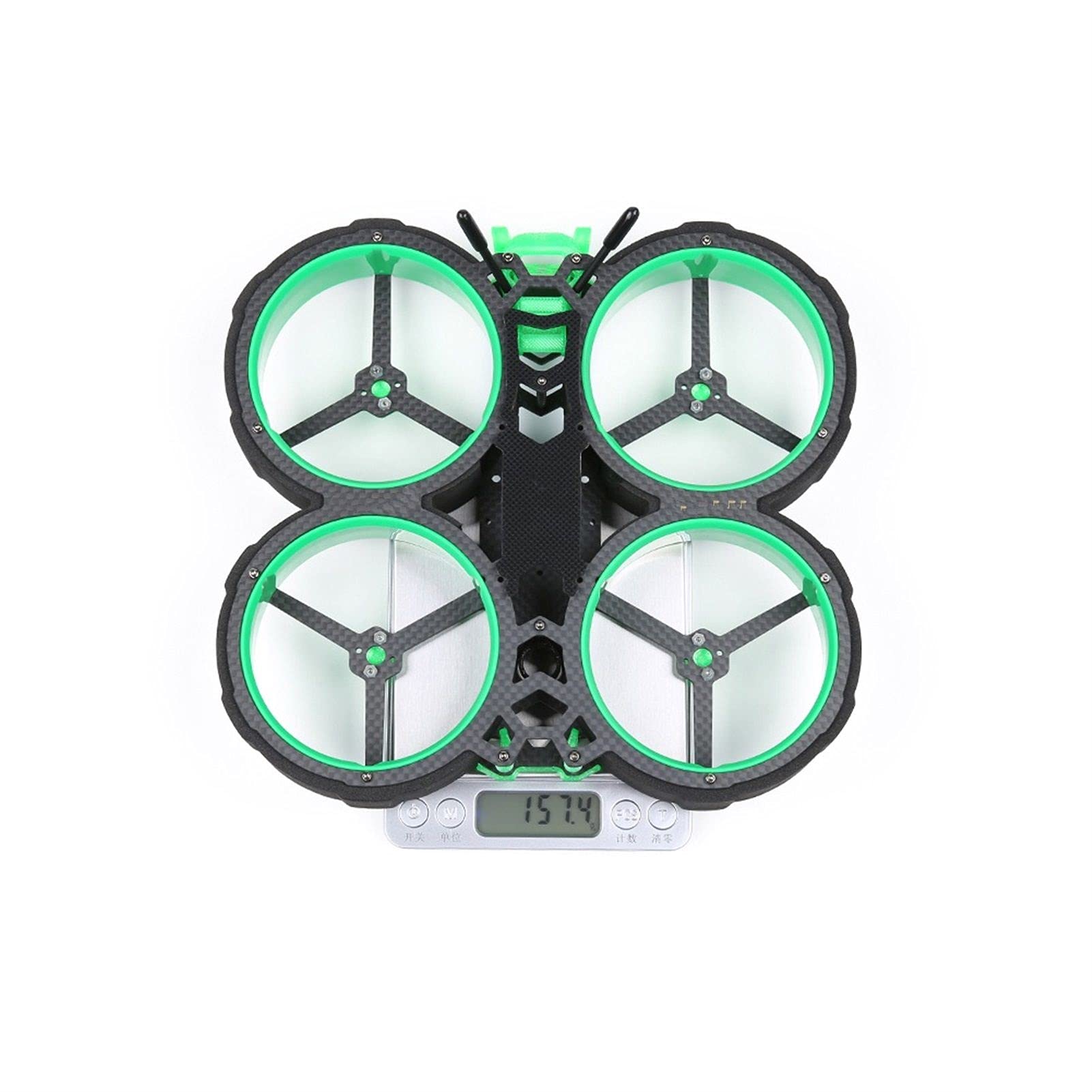 Zestaw ramek CineWhoop Green Hornet V3 Analog 145 mm 3 cale