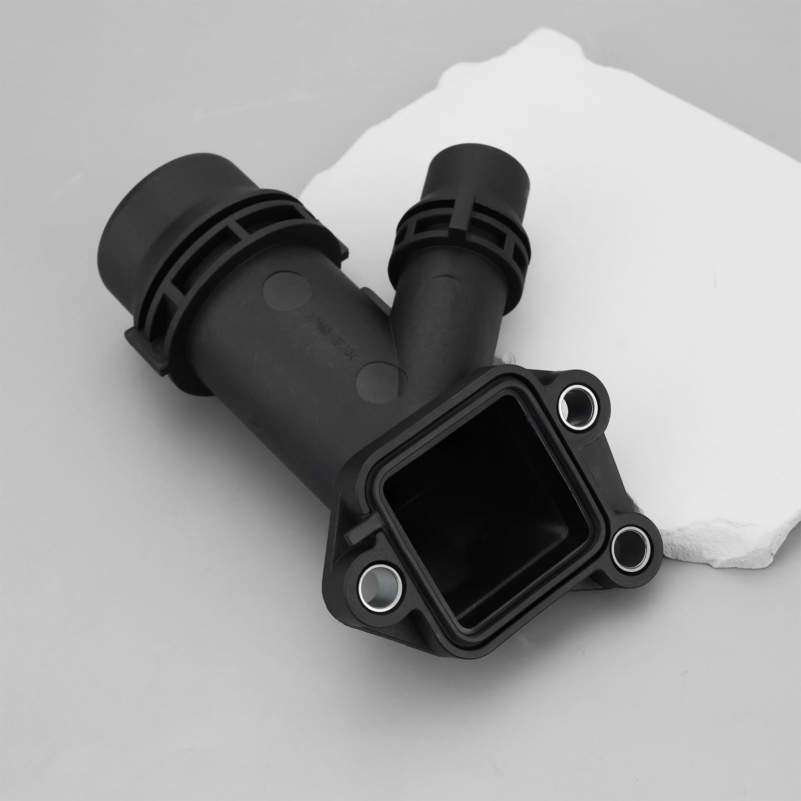 OTOTEC Brida de Refrigerante para Coche 11122247744 11127806196 Compatible con BMW X3 X5 X6 E46 E39 E90 E83 E91 E81