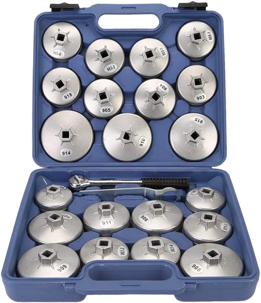 CICMOD Oil Filter Wrench Set Universal Car Garage Removal Cap Tool