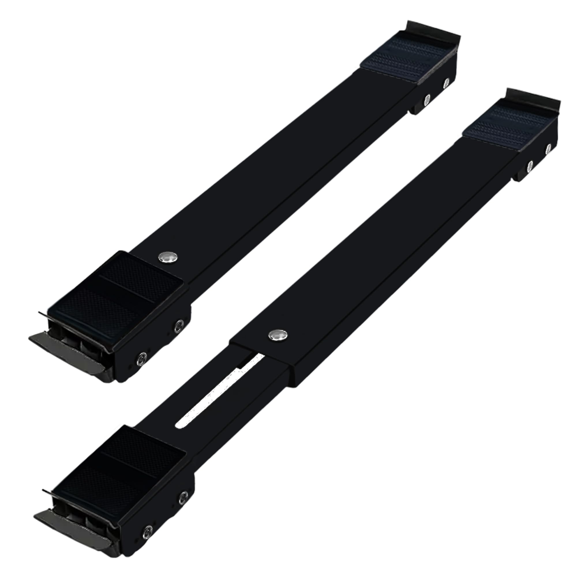 Atek Adjustable Metal Appliance Rollers - Black