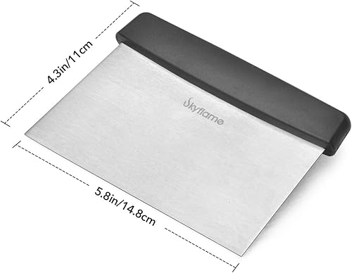 Miniatura 3 de Skyflame Kit de 3 accesorios para parrilla, juego de espátulaespátula de barbacoa larga profesional de acero inoxidable para parrilla plana Hibachi