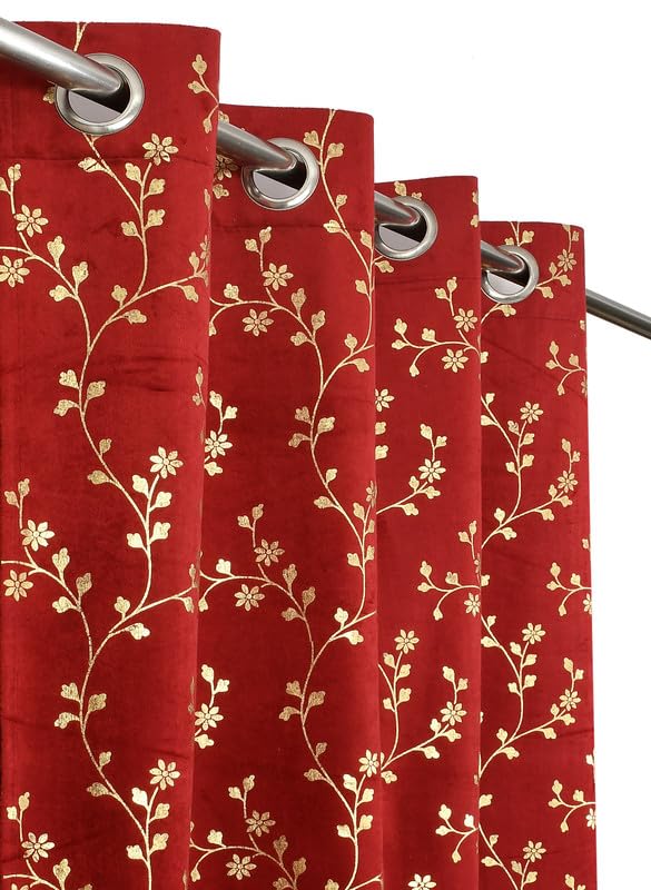 See full amazon price history chart for Panipat Textile Curtain Heavy Velvet Fabric Luxury Looks Room Darkening Floral Designer Curtains 11 Feet for Long Door, Maroon, Pack of 3 Pieces Panipat Textile Curtain Heavy Velvet Fabric Luxury Looks Room Darkening Floral Designer Curtains 11 Feet for Long Door, Maroon, Pack of 3 Pieces (B0CZRRVJY5) Amazon Price History, Amazon Price Tracker