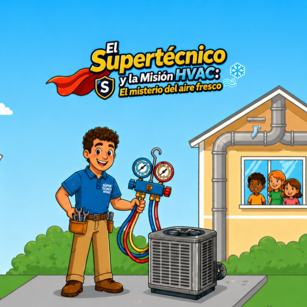 El Supertécnico y la Misión HVAC: El misterio del aire fresco
