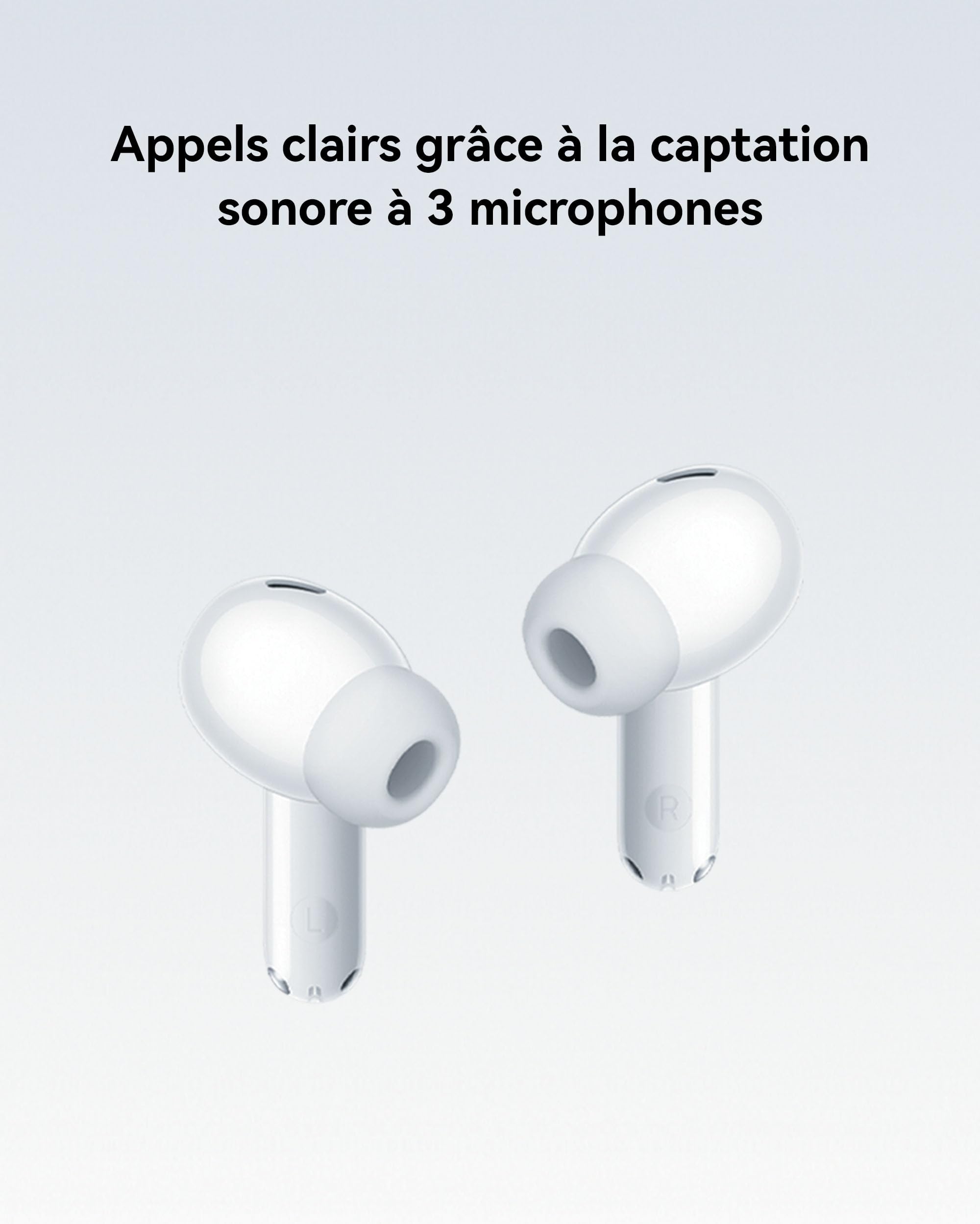 HUAWEI FreeBuds SE 4 ANC, écouteurs Bluetooth, Jusqu’à 50 h d’écoute, ANC multimode, 4,3 g écouteurs Intra-Auriculaires légers, IP54, Bluetooth 5.4, des appels clairs comme de l’Eau de Roche, Blanc