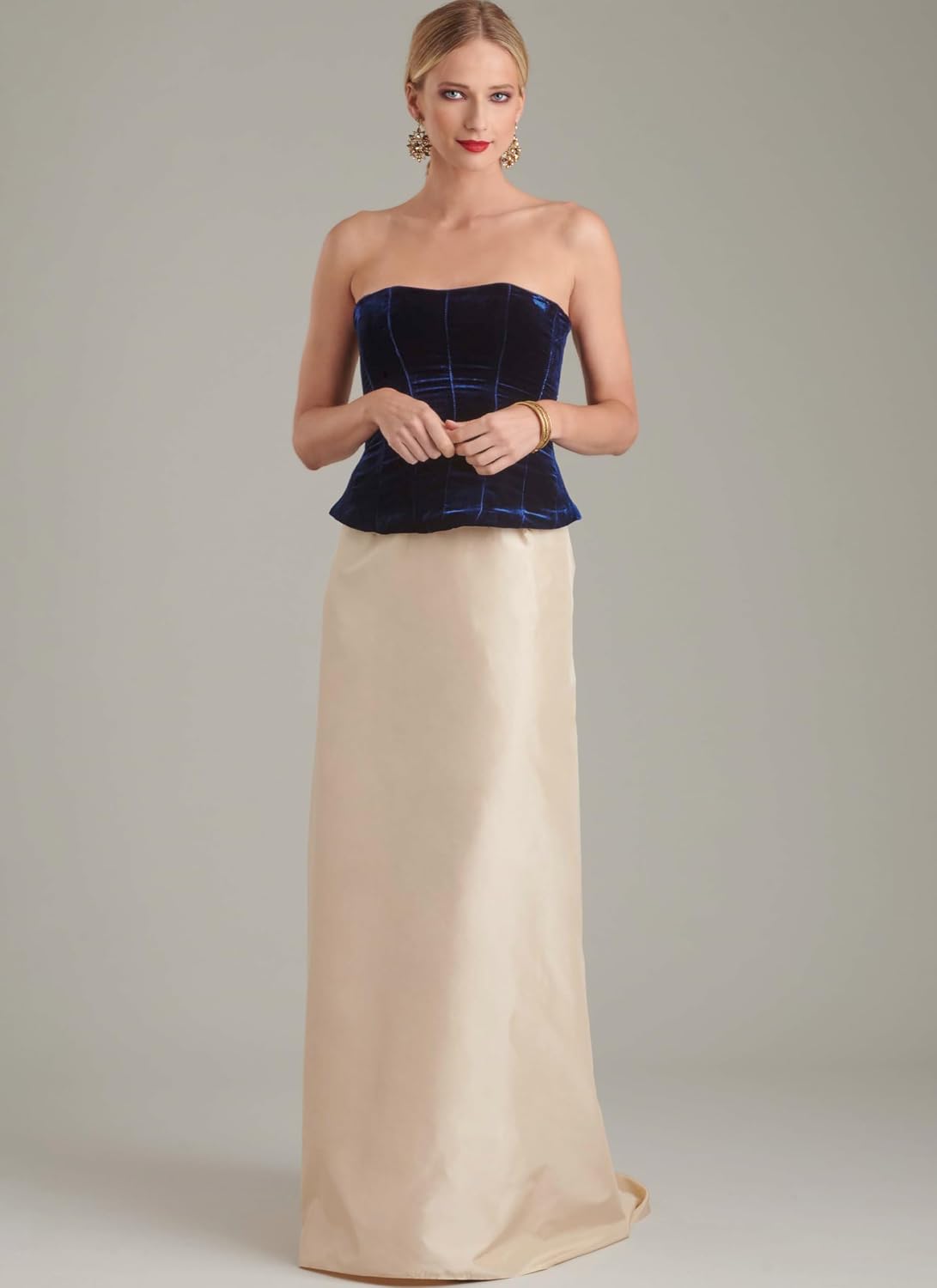 Simplicity SS9881A Misses' Floor Length Skirts Sewing Pattern Packet, Design Code S9881, Sizes 6-8-10-12-14-16