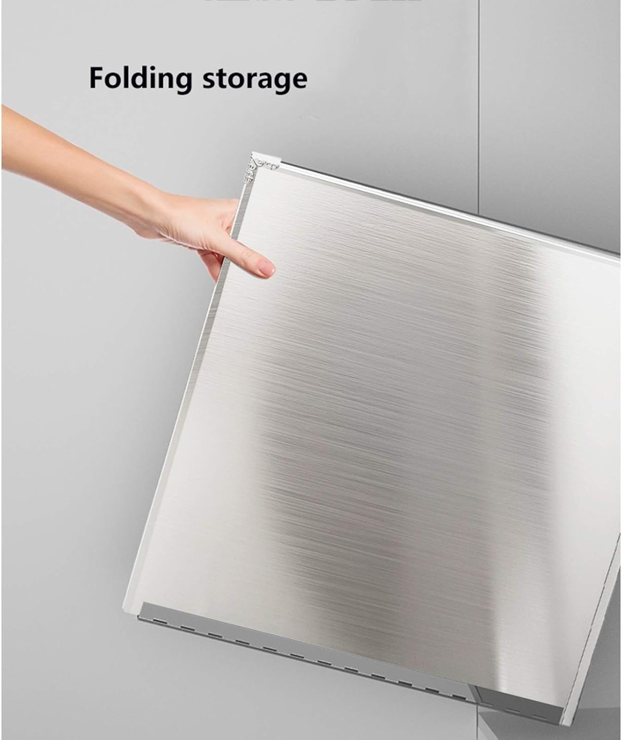 Anti Splatter Shield Guard, Nonstick 3 Sided Splatter Guard Cooking Large Insulated Spatter-Proof Oil Barrier High Temperature Resistant Aluminum Foil Board Folding Splashproof Tools,45 * 45 * 45cm