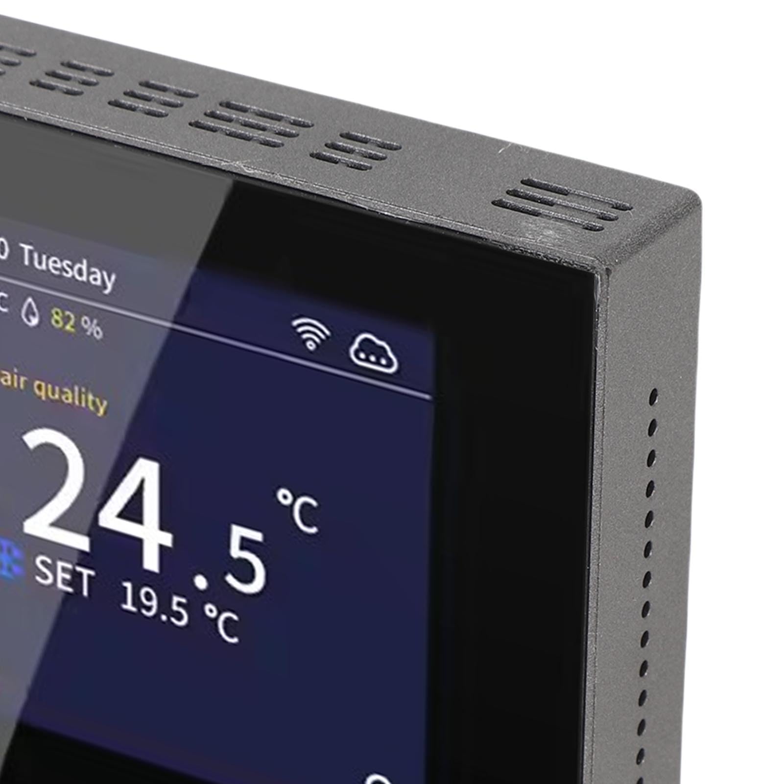 Termostati WiFi, Schermo LCD a Colori Nessun Cavo C Richiesto Controllo Vocale Termostati Intelligenti per la Casa, Termostato Digitale con Controllo APP Mobile per Home Office Hotel
