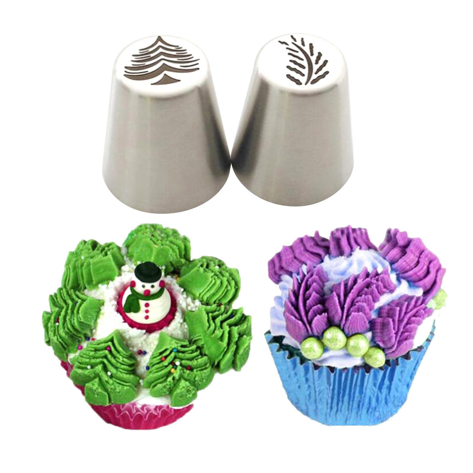 Juego de 3 Boquillas de 8 Piezas para Manga Pastelera, Boquillas para Manga Pastelera, Decoración de Pasteles, para Manga Pastelera DIY